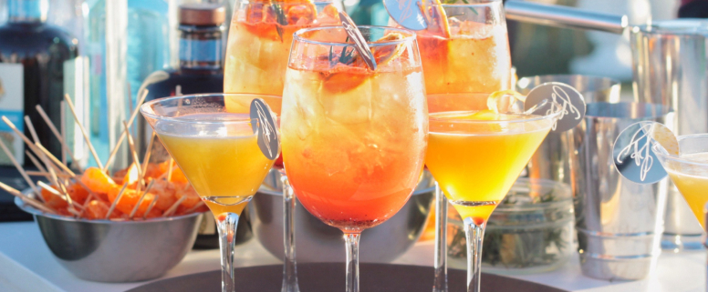 Barra de bebidas personalizada